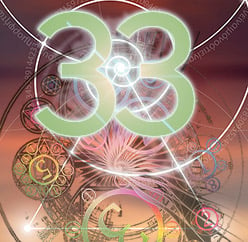 Master Number 33 is not found in numerology charts very often due to the fact that there are few combinations of birth dates that can produce a 33