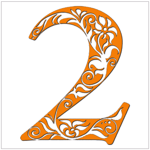 Numerology meaning of the number 2: You seek balance and peace in all relationships and situations. 