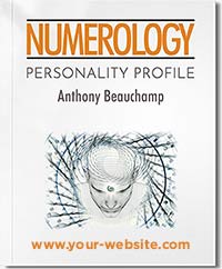 Personal Numerology Profile report, reveals over 40 aspects in your numerology chart