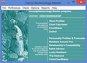 Decoz Numerology Software for professionals 