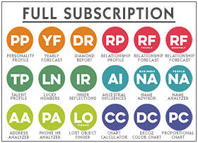 Full subscriptions to the World Numerology app are half off after the first year.