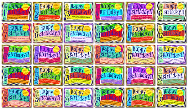 Cards Of Life Birthday Chart