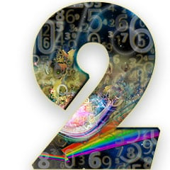The numerology meaning of the number 2; The All-Knowing, the number of diplomacy and tact 