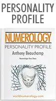 Personal Numerology Report; the Personality Profile