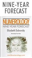 Nine-Year numerology forecast, including the next 108 months in detail.