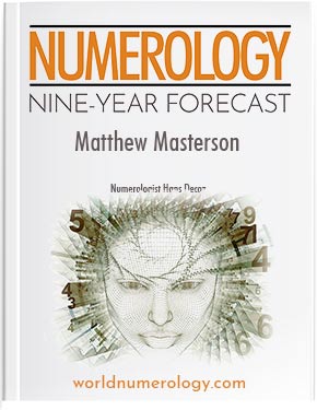 9-Year Numerology Forecast, includes monthly numerology predictions.