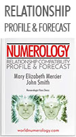 Numerology Report; The Relationship Compatibility Profile and Forecast combined