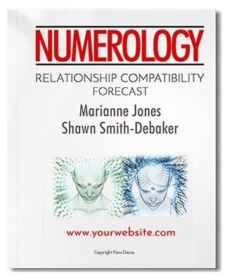 Numerology Relationship Forecast report