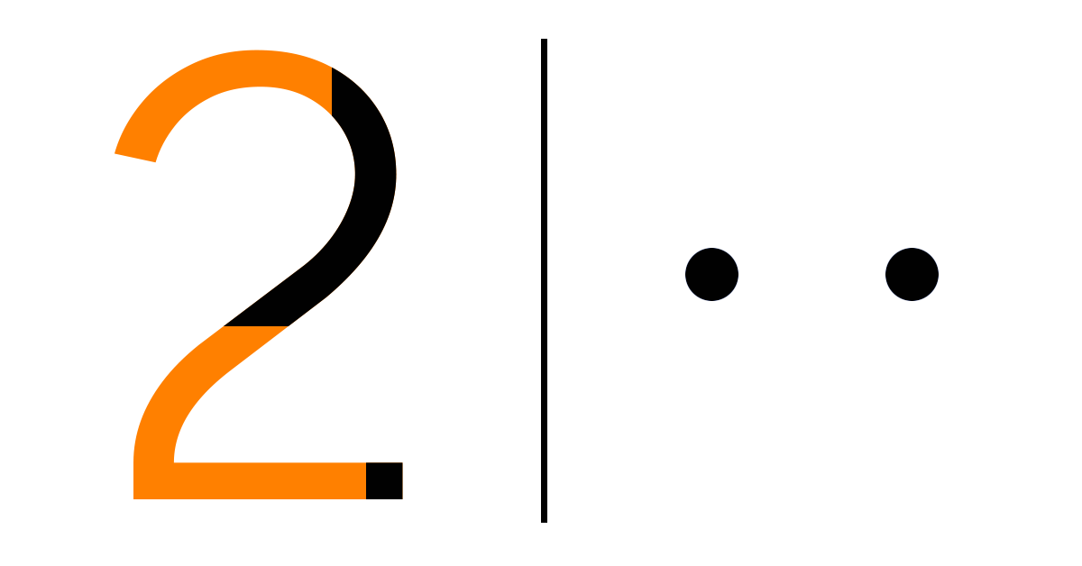 The meaning of the 2 