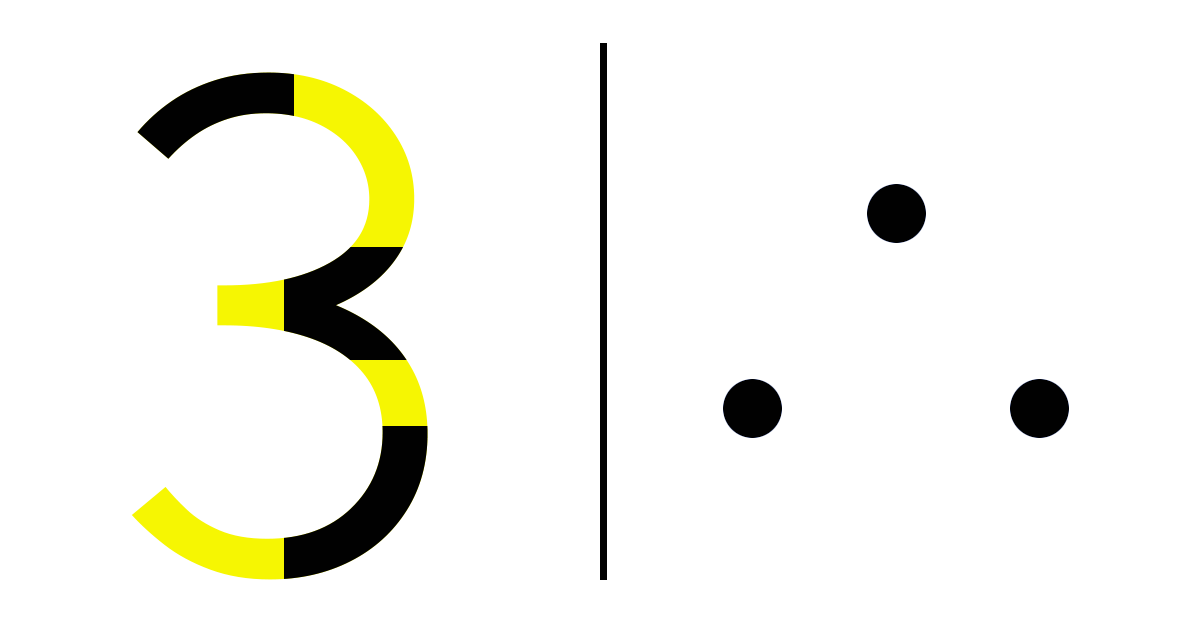 The 3 is verbally creative and witty 