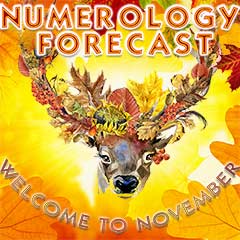 November numerology forecast for a 1 year
         , 1 month.