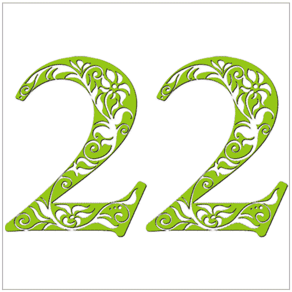 Numerology's Life Path 22. 