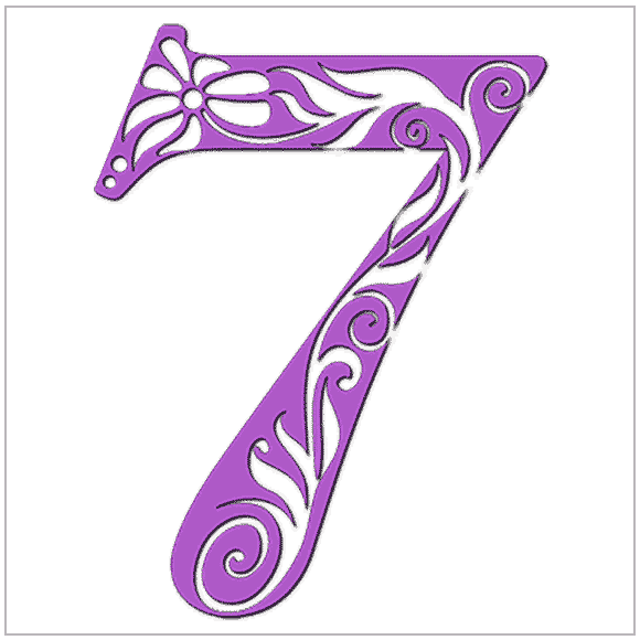 The numerology meaning of Personality Number 7.