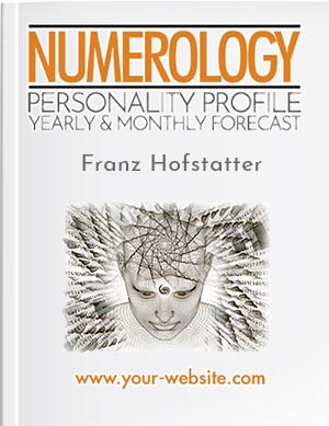Numerology Reading; The Personality Profile and Yearly Forecast combined