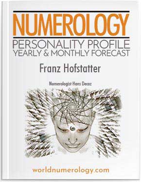 Numerology Reading; The Personality Profile and Yearly Forecast combined